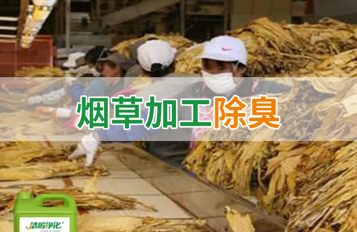 潔匠凈化·的凈工業(yè)除臭劑_煙草加工異味廢氣危害大，快速除臭就用Dejing的凈除臭劑！