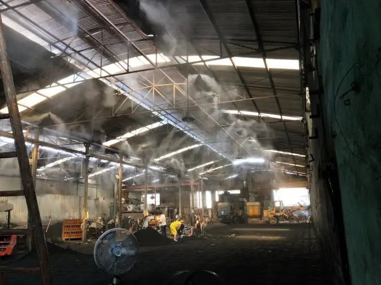 垃圾發(fā)電廠惡臭難題，用Dejing的凈工業(yè)除臭劑解決！